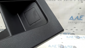 Mitsubishi Outlander 22-26 black rear center console trim for climate control, scratches
