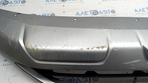 Mitsubishi Outlander 22-26 silver front bumper lip, grille structure, scratches, chips