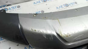 Mitsubishi Outlander 22-26 silver front bumper lip, grille structure, scratches, chips