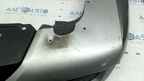 Mitsubishi Outlander 22-26 rear bumper lip, silver, inserts, structure, scratches, chips, soot