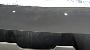 Mitsubishi Outlander 22-26 rear bumper lip, silver, inserts, structure, scratches, chips, soot