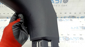 Mitsubishi Outlander 22-26 black, worn front pillar trim, lower left