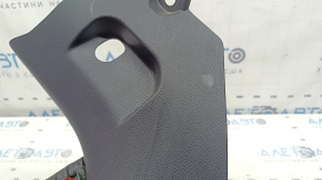 Mitsubishi Outlander 22-26 black, worn front pillar trim, lower left
