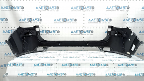 Jeep Compass 22-26 rear bumper, bare upper part, for parking sensors, silver, scratches, broken fasteners