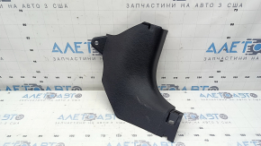 Mitsubishi Outlander 22-26 black, worn front pillar trim, lower right