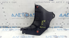 Mitsubishi Outlander 22-26 black, worn front pillar trim, lower right