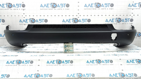 Jeep Compass 17-26 rear bumper, bare lower part, under the lip and parking sensors, structure, scratches