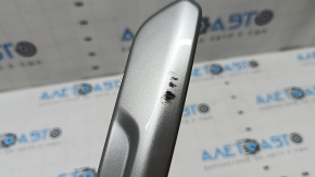 Jeep Compass 22-26 front bumper lower molding, gray, dents, scratches