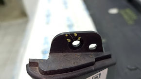 Bare front bumper, lower part, Jeep Compass 22-26, structure, scratches, crack in the mount