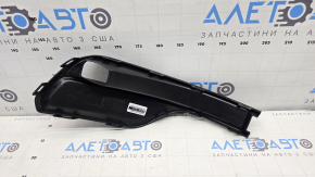 Left bumper grille for Jeep Compass 22-26, structure for LED fog lights, scratches