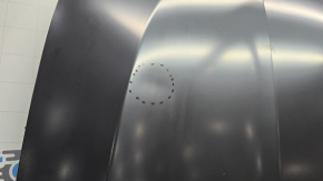 Bare hood of BMW 3 F30 12-18 steel, dented