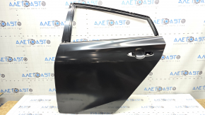 The door is bare, rear left, Toyota Prius 50 16-20, the corner is bent.