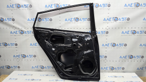 The door is bare, rear left, Toyota Prius 50 16-20, the corner is bent.