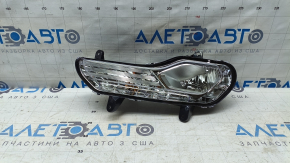 Left turn signal for Ford Escape MK3 13-16 pre-rest white with fog lights