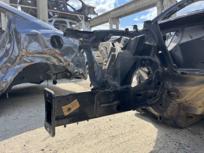 Front right quarter panel for Audi Q5 80A 18-24 on the body, black, butt