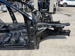 Front right quarter panel for Audi Q5 80A 18-24 on the body, black, butt