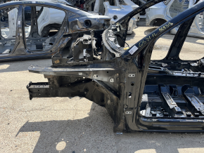 Front left quarter panel for Audi Q5 80A 18-24 on the body, black