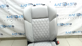 Mitsubishi Outlander 22-26 passenger seat with airbag, electric, heated, gray leather, dry-cleanable