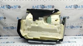 Rear seat cushion, 2nd row, left, Mitsubishi Outlander 22-26, gray leather, dry-cleanable
