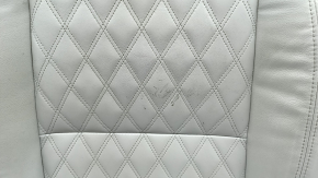 Mitsubishi Outlander 22-26 driver's seat cushion upholstery, gray leather, heated, dry-cleanable