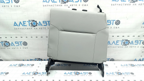 Mitsubishi Outlander 22-26 rear seat backrest, 3rd row, left, gray leather, with frame, dry-cleanable