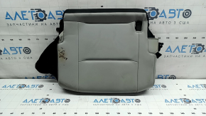 Mitsubishi Outlander 22-26 rear seat cushion, 3rd row, right, gray leather, dry-cleanable