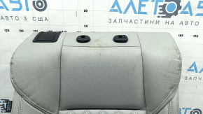 Mitsubishi Outlander 22-26 rear seat backrest, right, with airbag, gray leather, with upper frame, dry-cleanable