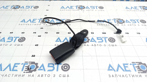 Rear seat belt latch, 2nd row, right, Mitsubishi Outlander 22-26, black, with wire