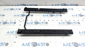Rear seat runners, 2nd row, right, Mitsubishi Outlander 22-26, mechanical, 3 parts