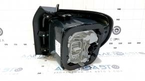 Left headlight for Jeep Renegade 15-23 with black trim