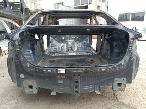 Mazda 3 19-26 4d rear panel on the body, blue