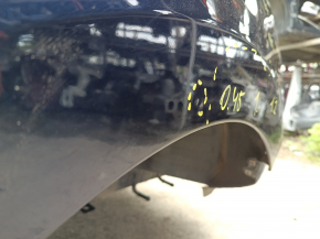 Quarter wing rear left Mazda 3 19-26 4d on the body, blue, butt, after repair 0.3-1.2