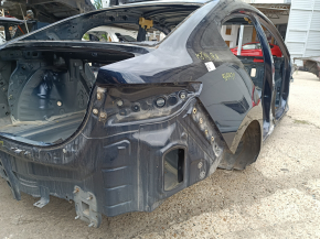 Mazda 3 19-26 4d rear right quarter wing on the body, blue