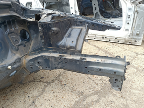 Front left quarter panel for Mazda 3 19-26 on the body, blue