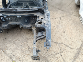 Front left quarter panel for Mazda 3 19-26 on the body, blue