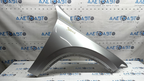 Front right fender Volvo XC90 16-25 aluminum, type 1, silver 711, butt