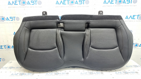 Rear seat cushion, 2nd row, Jeep Compass 22-26, black leather, brown stitching, corrosion