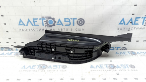Volvo XC90 16-23 black rear right inner door sill with chrome insert, scratches