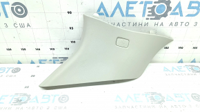 Left rear upper rear pillar trim Volvo XC90 16-26, gray, with plug, scratches
