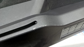 Right arch trim for Volvo XC90 16-26 (2 rows), black, scratches