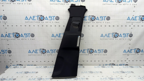 Volvo XC90 16-26 center pillar trim, upper belt, right, black, worn