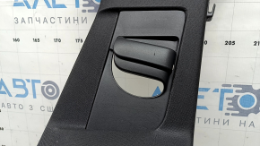 Volvo XC90 16-26 center pillar trim, upper belt, right, black, worn