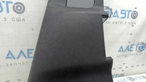 Volvo XC90 16-26 center pillar trim, upper belt, right, black, worn
