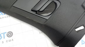 Right front rear pillar trim for Volvo XC90 16-26, black, fabric, scratches