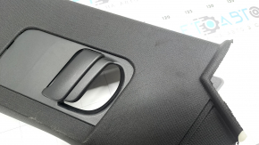 Right front rear pillar trim for Volvo XC90 16-26, black, fabric, scratches