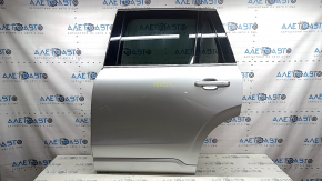 Volvo XC90 16-26 keyless rear left door assembly, tinted, silver 711, with a bumper
