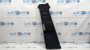 Left upper center pillar trim, Volvo XC90 16-26, black, worn