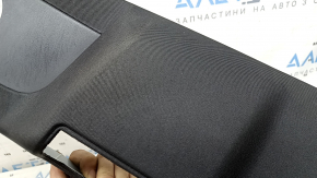 Left upper center pillar trim, Volvo XC90 16-26, black, worn