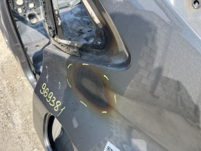 Quarter wing rear left Ford Escape MK4 20-26 on the body, graphite, dented, burnt