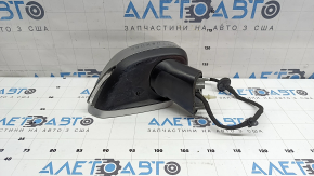 Right side mirror assembly for Volvo XC90 16-24, 15 pins, turn signal, heated, auto-dimming, BSM, silver